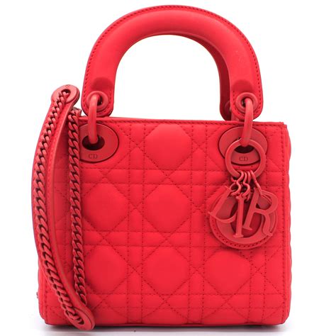 red bag dior